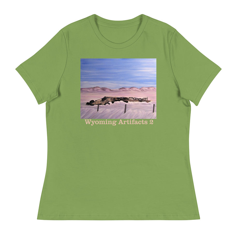 Miniatura: Wyoming Artifacts 2 Women's Relaxed T-Shirt