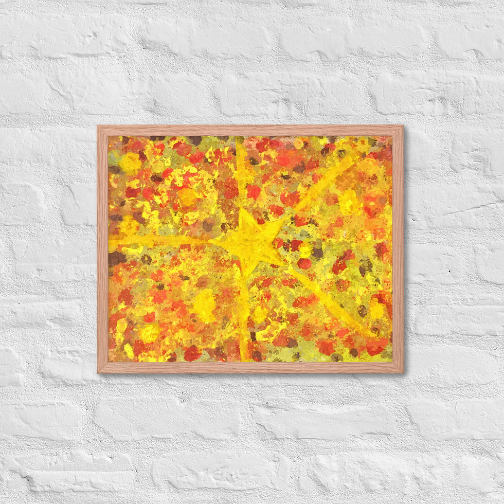 Thumbnail: Stardust Framed poster