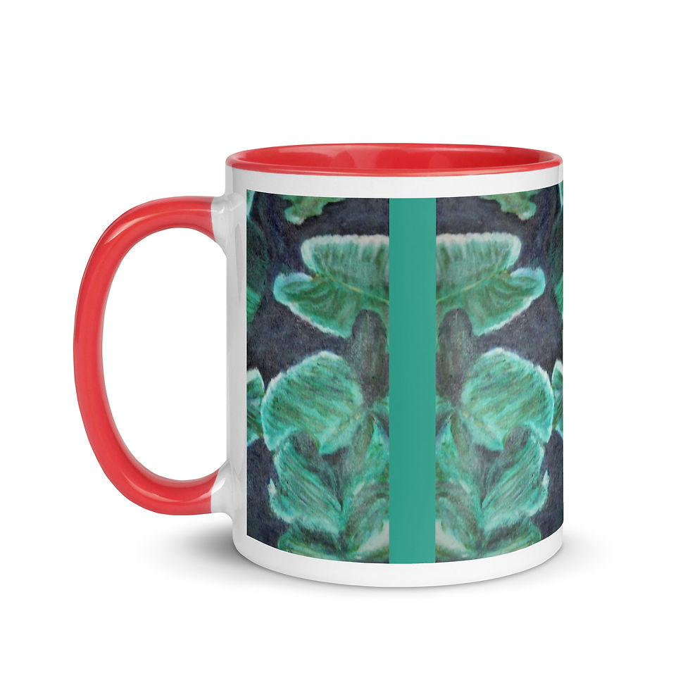 Miniatura: Wyoming Water Lilies Mug with Color Inside