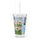 Miniatura: Harbingers of Spring Clear plastic tumbler