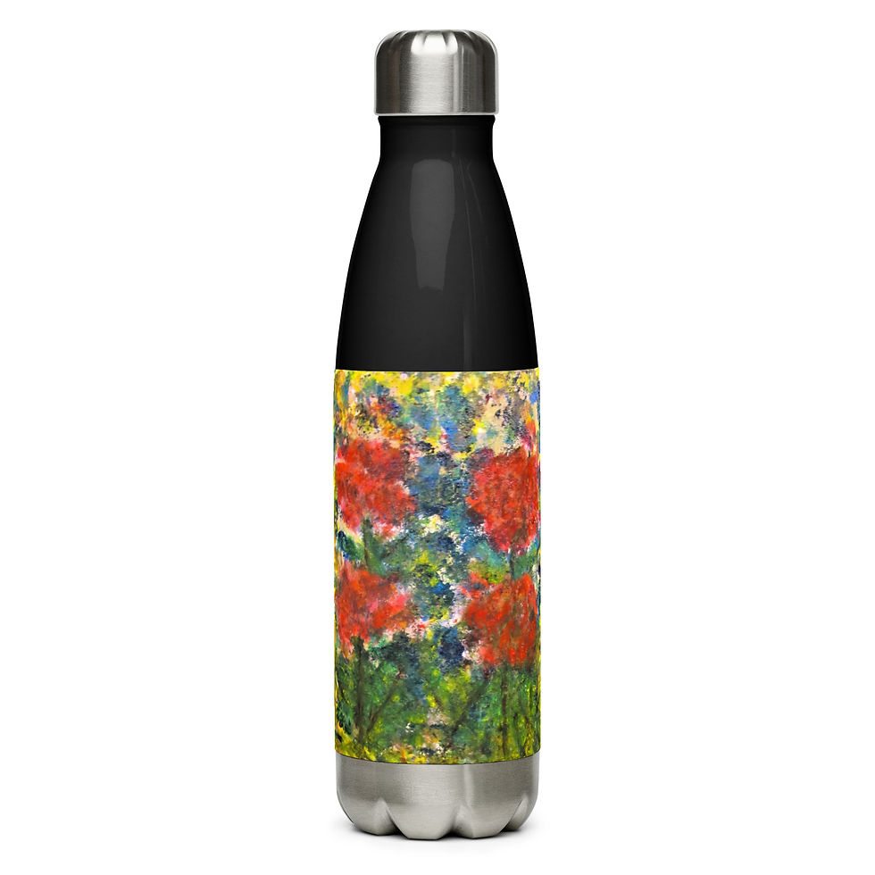 Joyful Abstractions Stainless Steel Water Bottle
