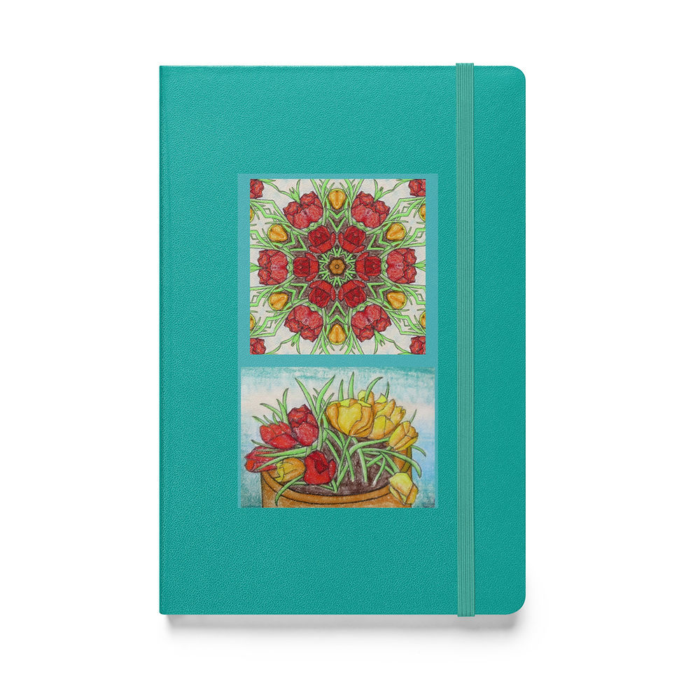 Thumbnail: Advent of Spring Hardcover bound notebook