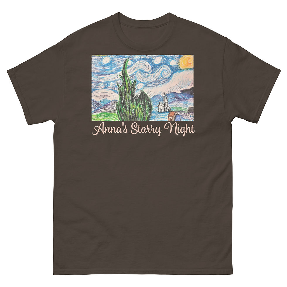 Thumbnail: Anna's Starry Night classic tee