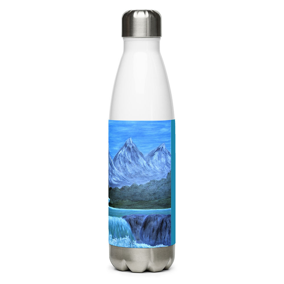 Thumbnail: Magnificent Mountains Stainless Steel Water Bottle