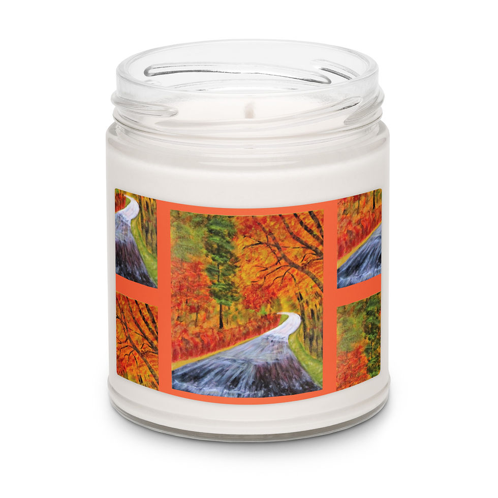 Miniatura: The Road Not Taken Scented soy candle
