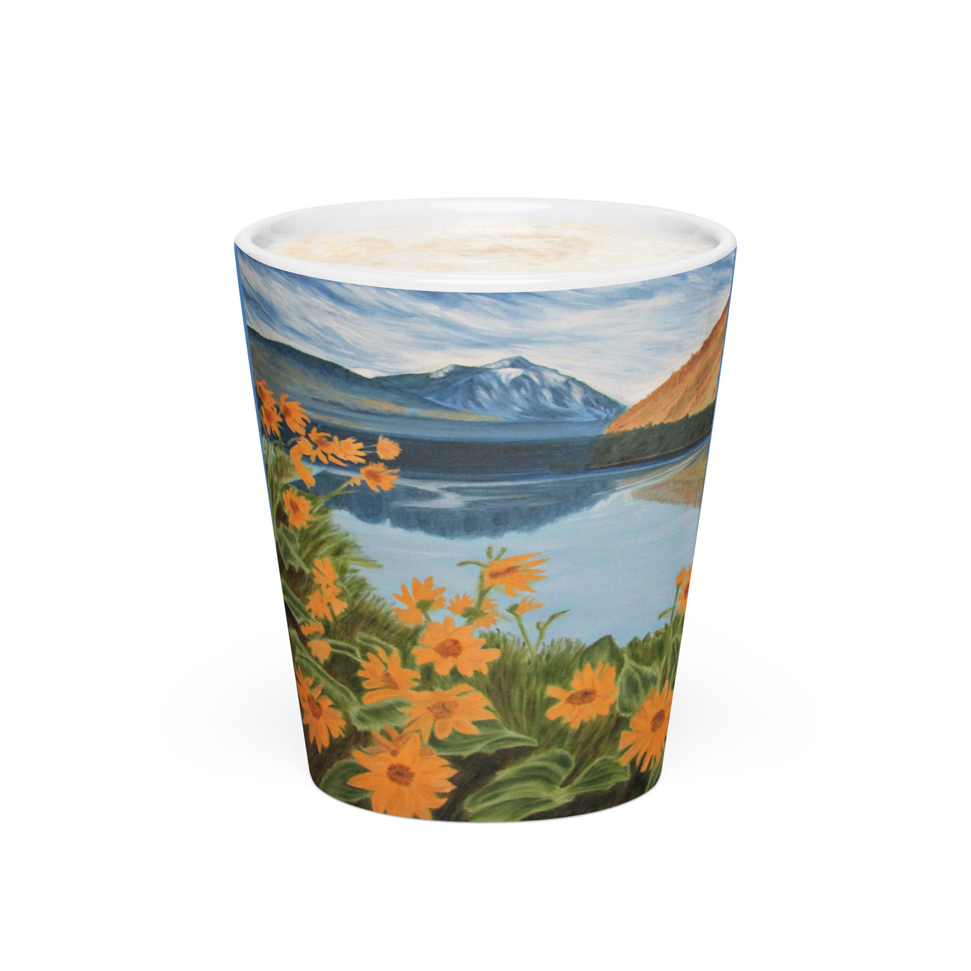 Sunflower Serendipity Latte mug