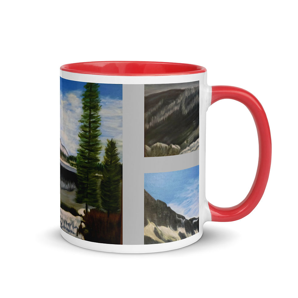 Miniatura: Lovely Lake Marie Mug with Color Inside