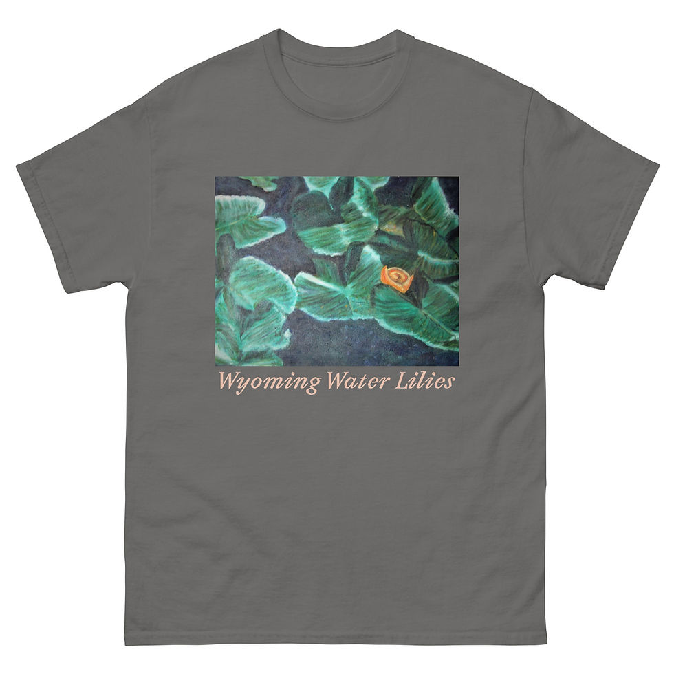Thumbnail: Wyoming Water Lilies Unisex classic tee