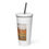 Thumbnail: Cowboy Country Insulated tumbler with a straw
