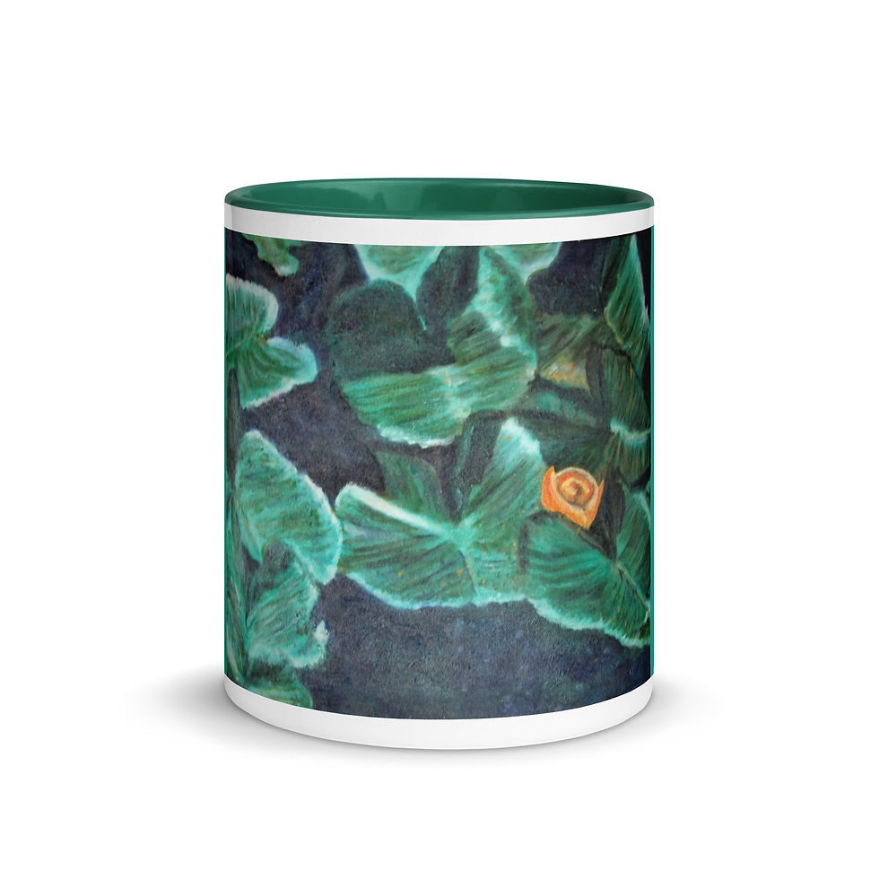 Miniatura: Wyoming Water Lilies Mug with Color Inside