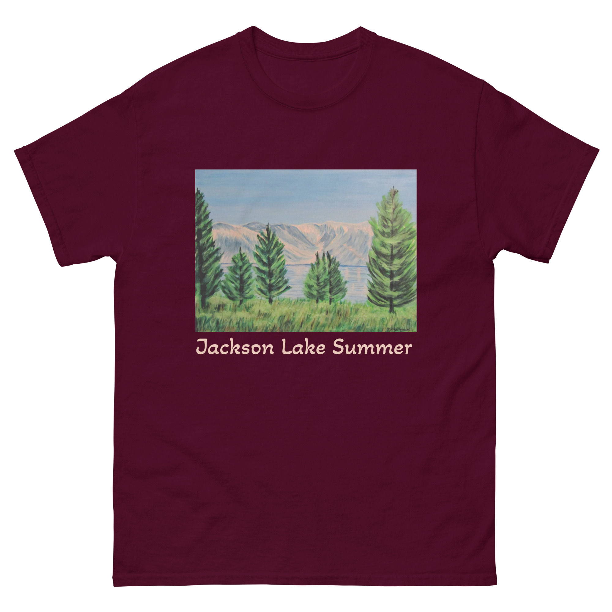 Jackson Lake Summer Men's classic tee