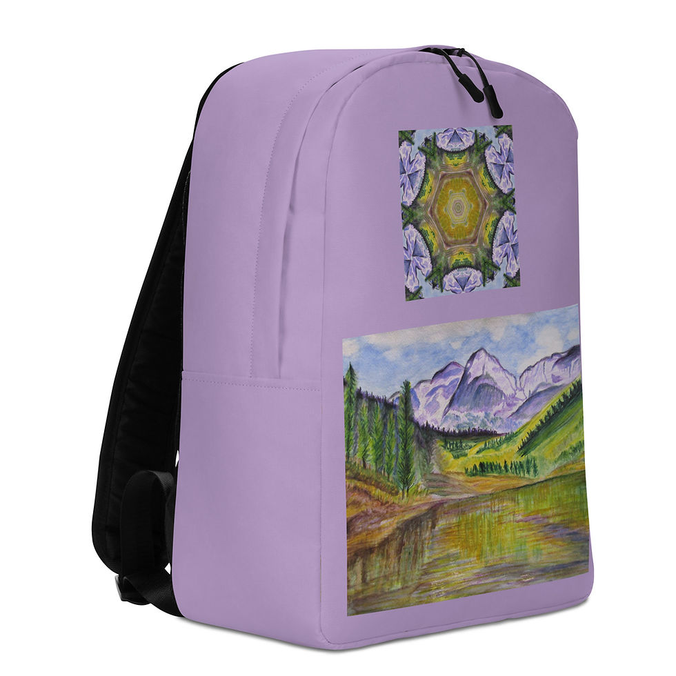Thumbnail: Purple Mountains Majesty Minimalist Backpack
