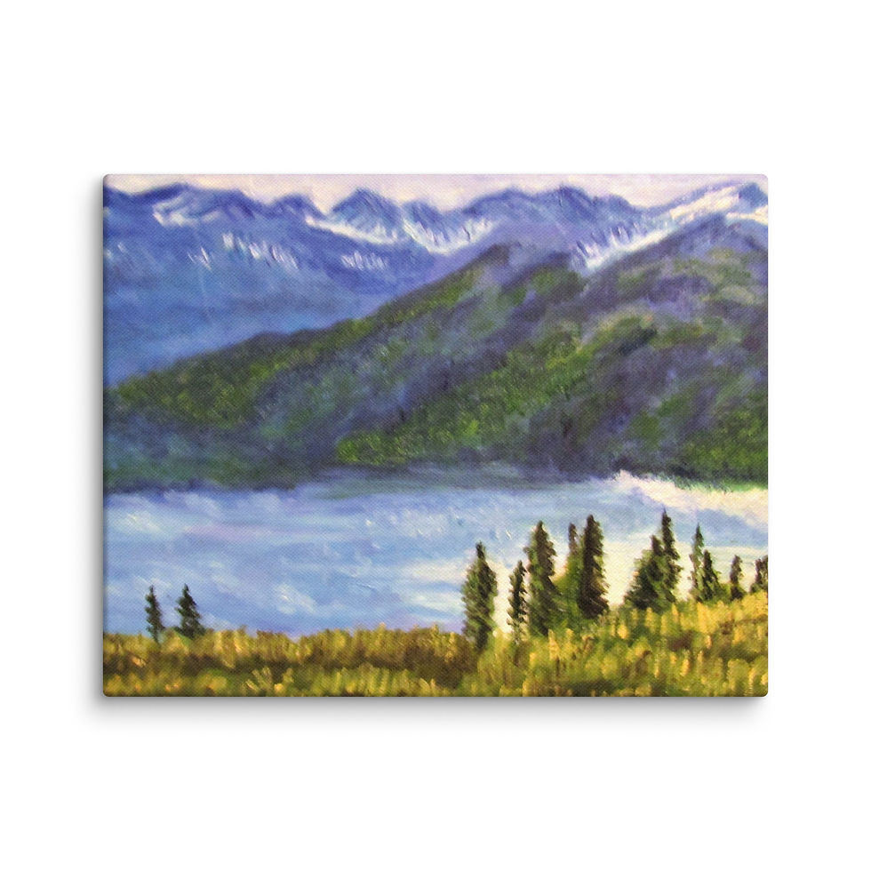 Miniatura: A River Runs Through It Canvas