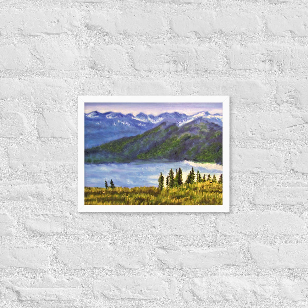 Miniatura: A River Runs through It Framed poster