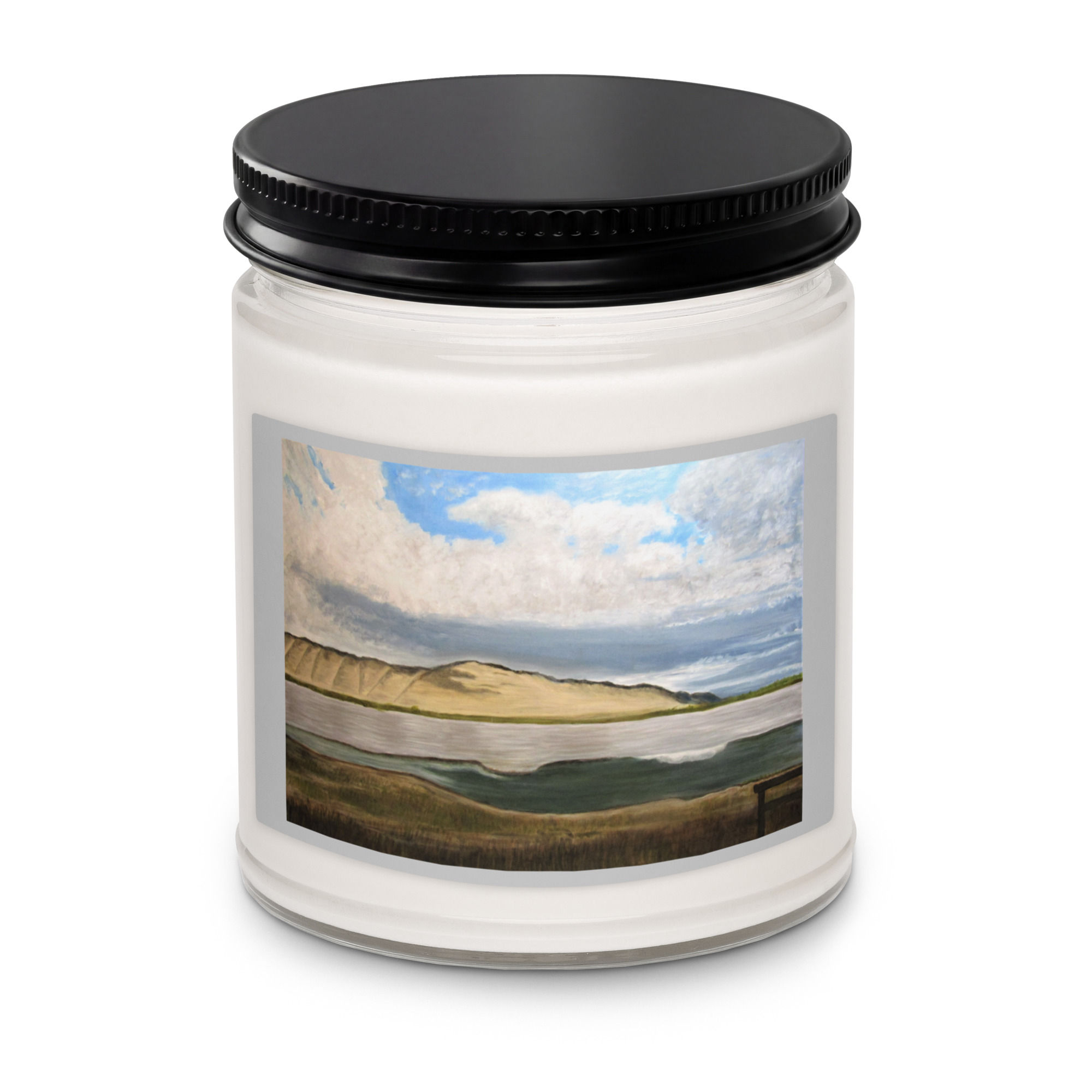 Sunlit Sheep Mountain Scented soy candle