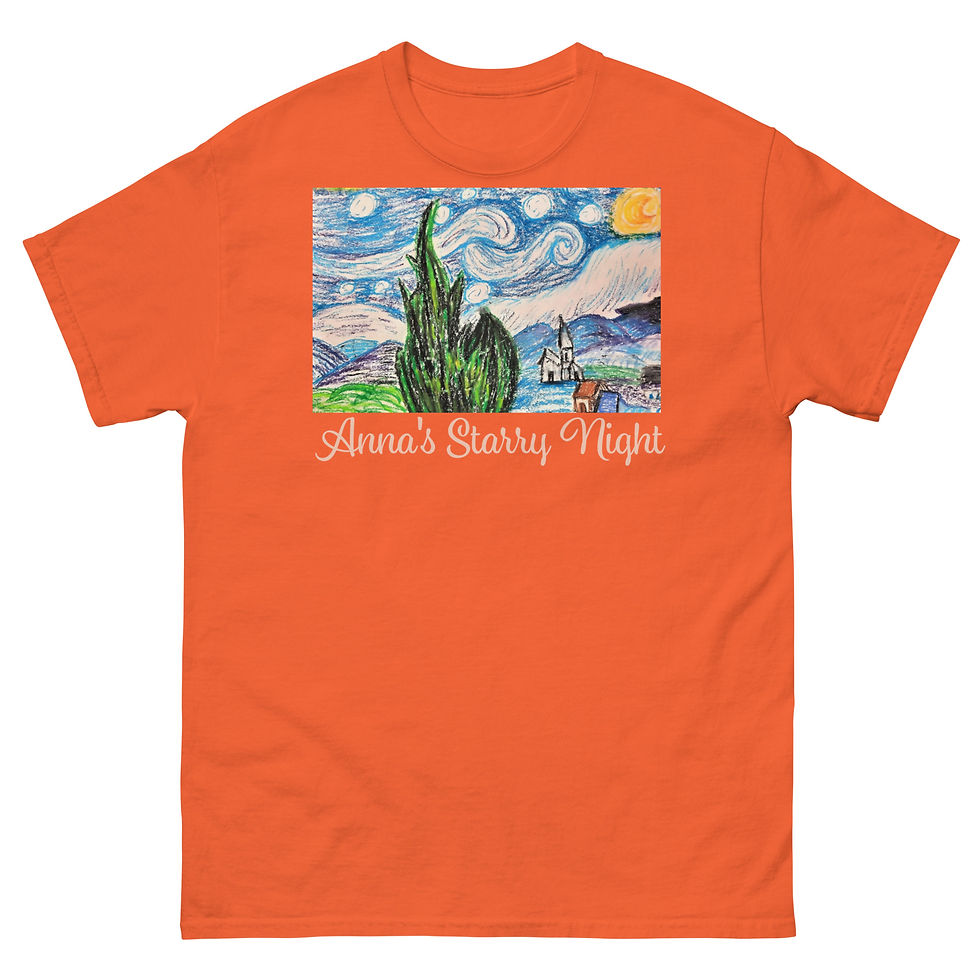 Thumbnail: Anna's Starry Night classic tee
