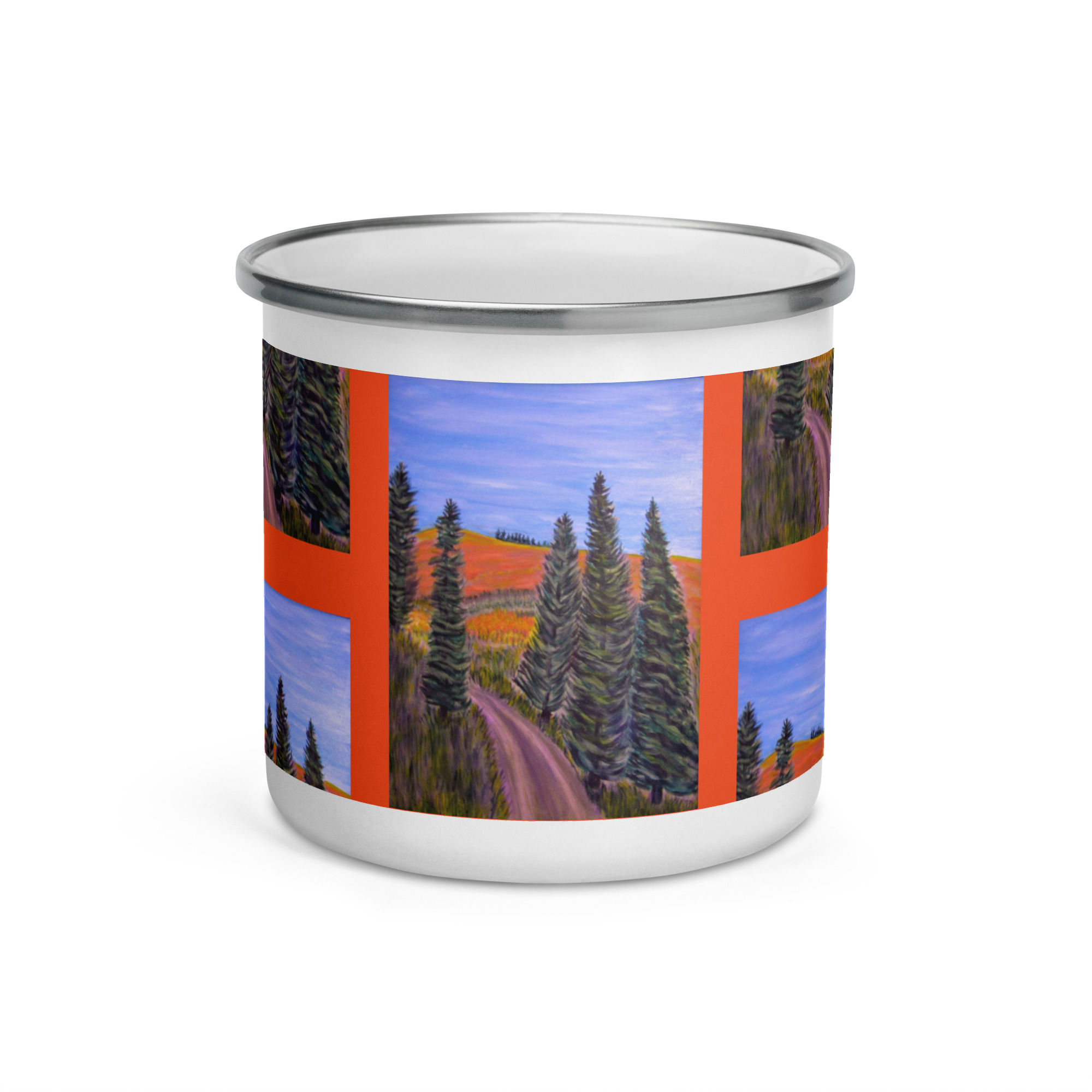 Broadmouth Canyon Gold Enamel Mug