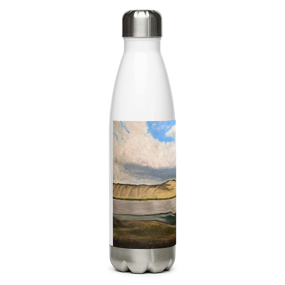 Thumbnail: Sunlit Sheep Mountain Stainless steel water bottle