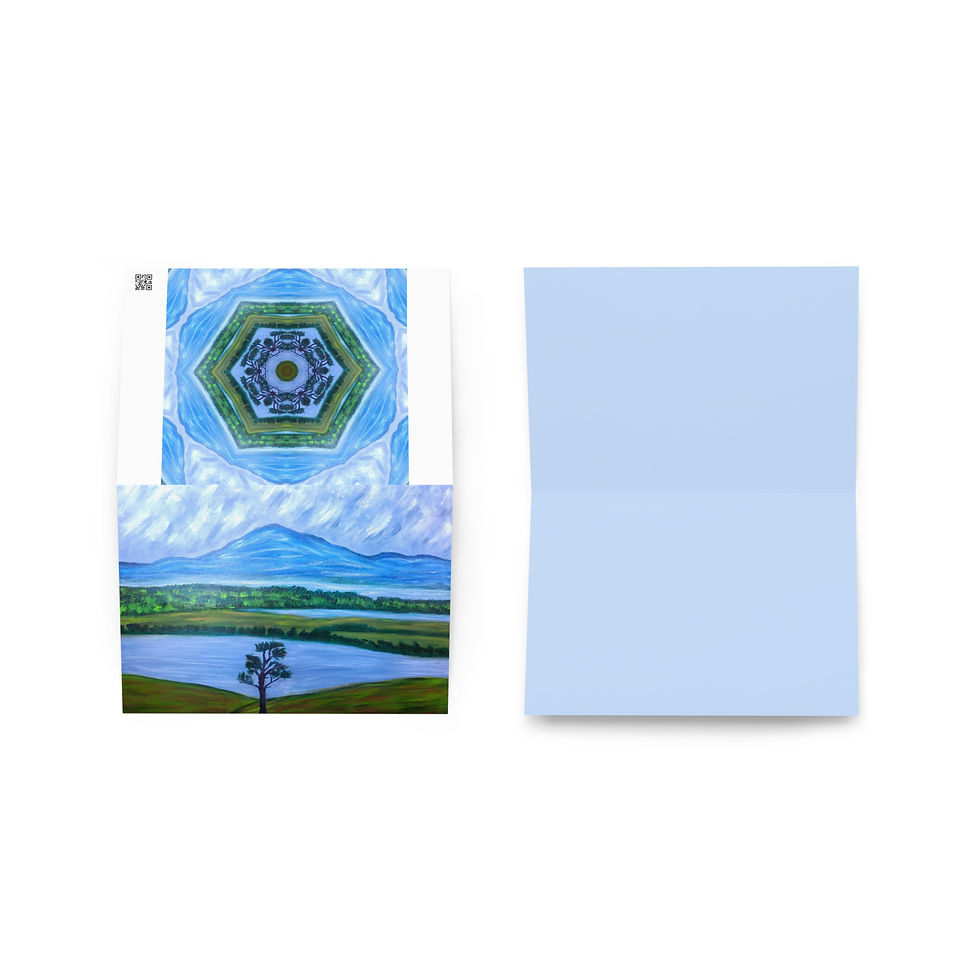 Thumbnail: Luminous Laramie Peak Greeting card