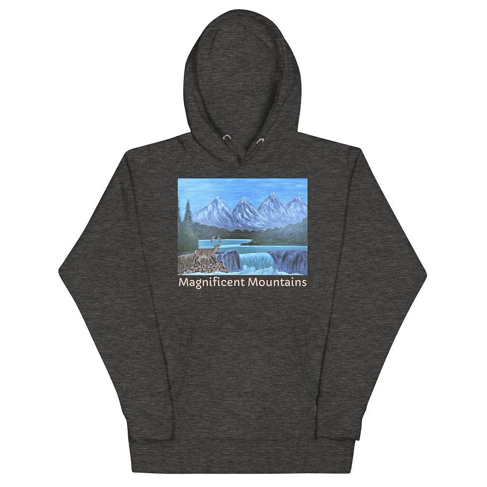 Thumbnail: Magnificent Mountains Unisex Hoodie