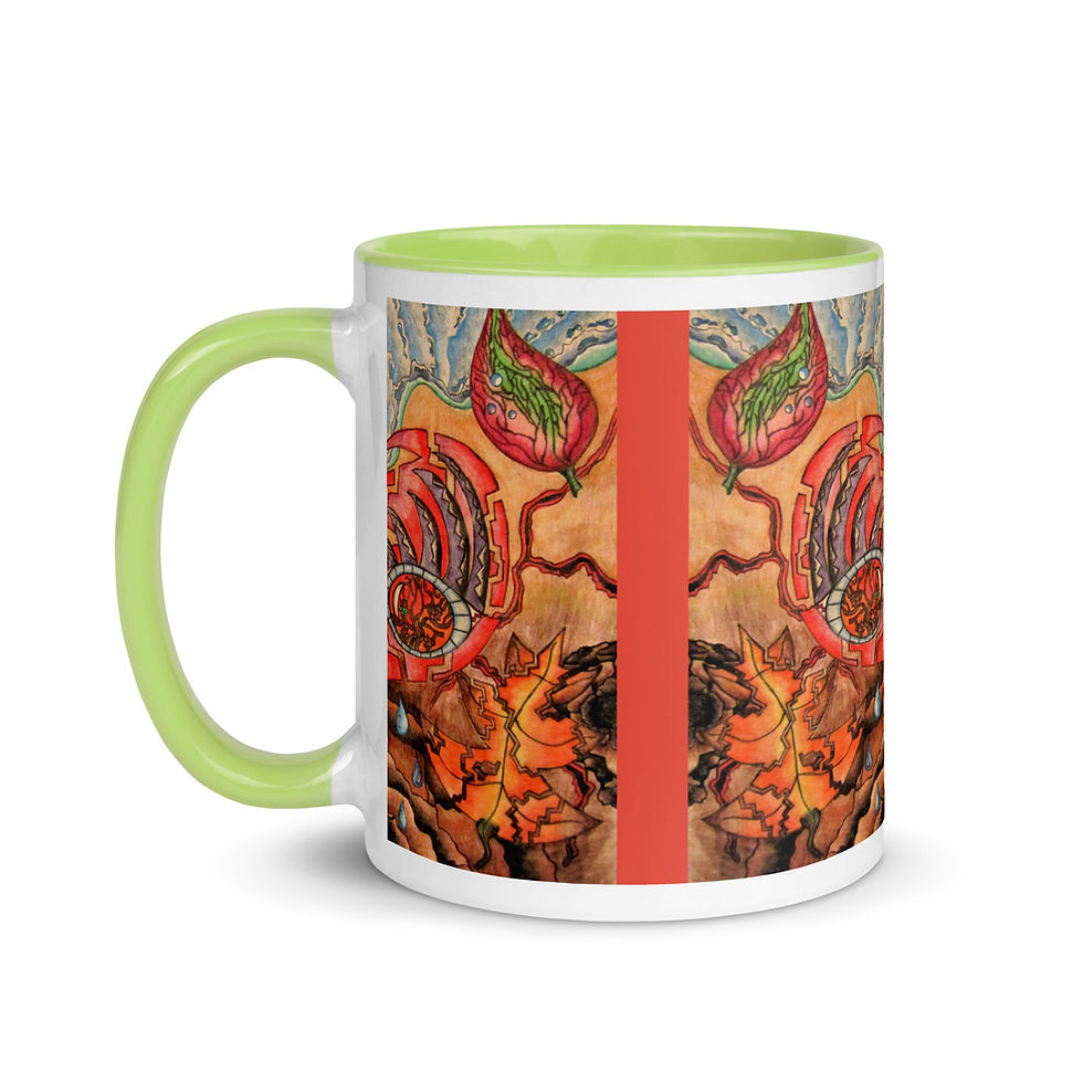 Miniatura: Whirlpool Tide Mug with Color Inside