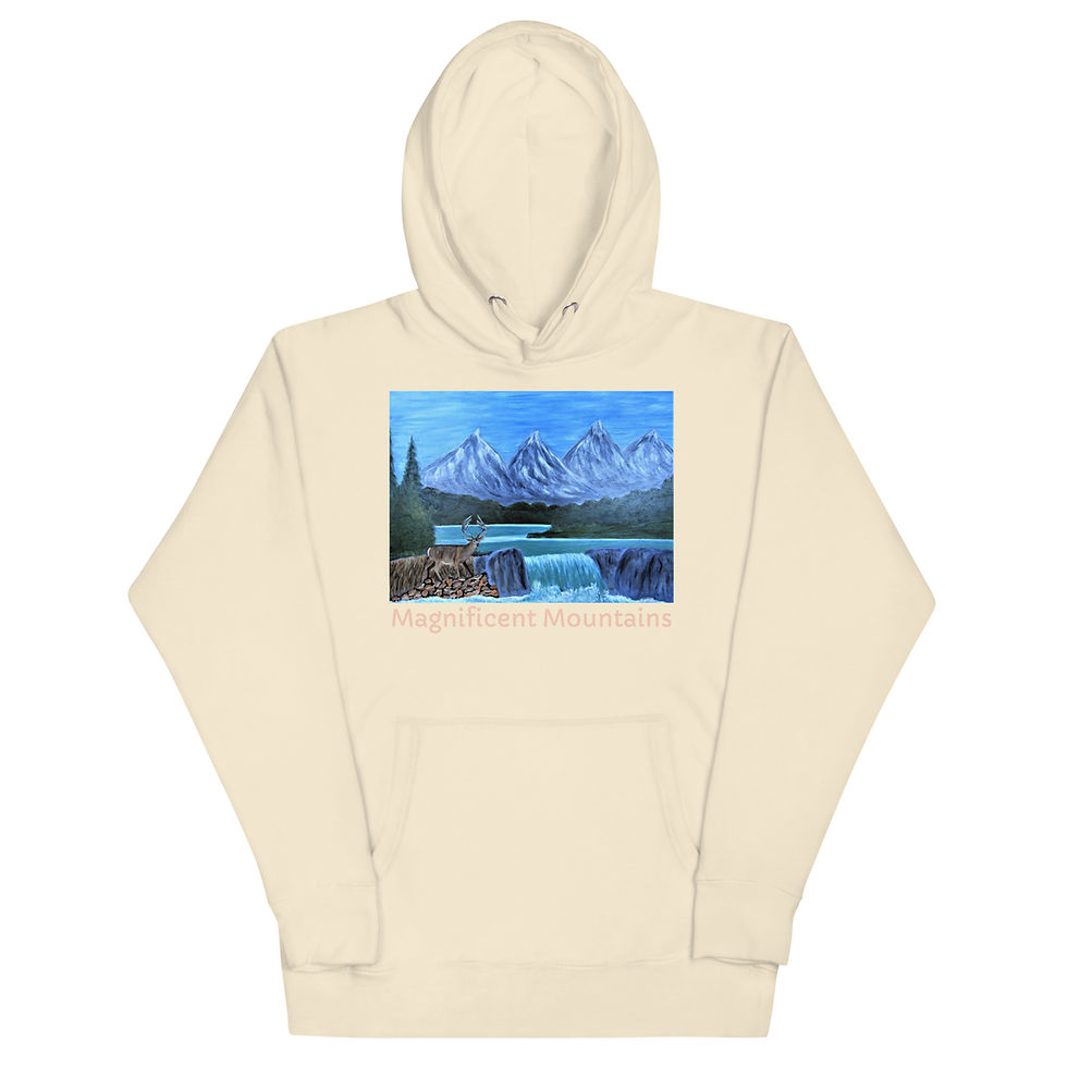Thumbnail: Magnificent Mountains Unisex Hoodie