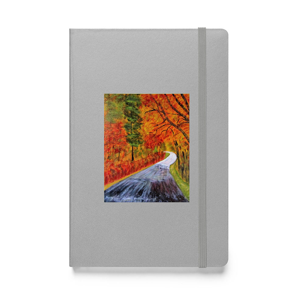 Miniatura: The Road Not Taken Hardcover bound notebook