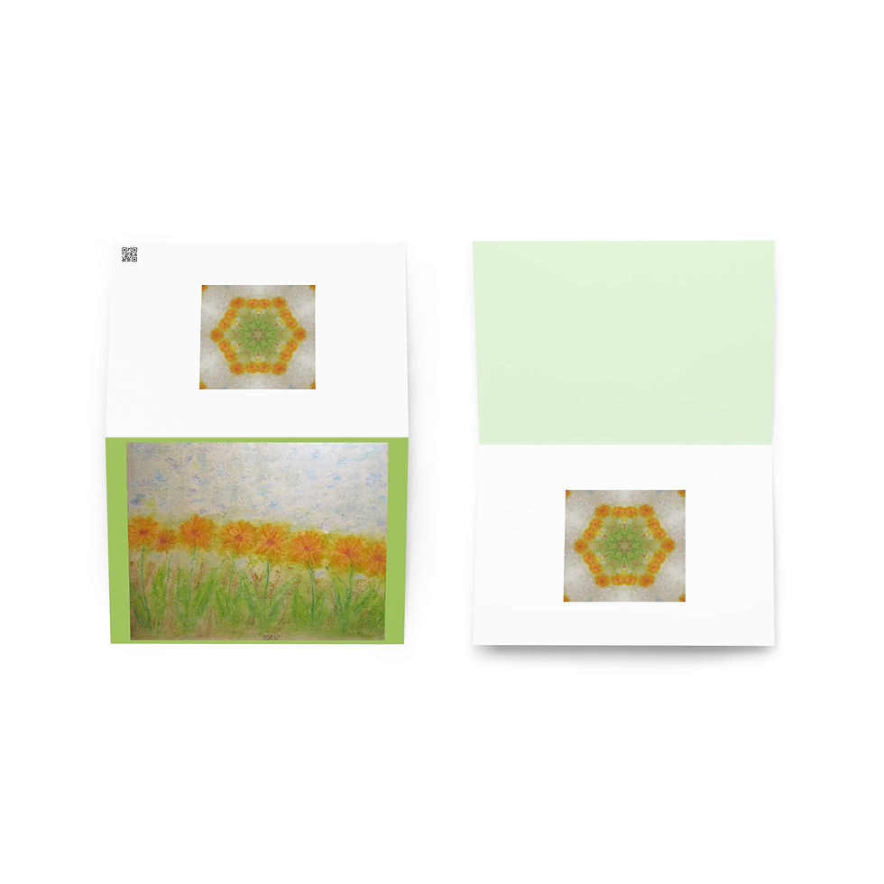 Thumbnail: Summer Dreams Sunflowers Greeting card