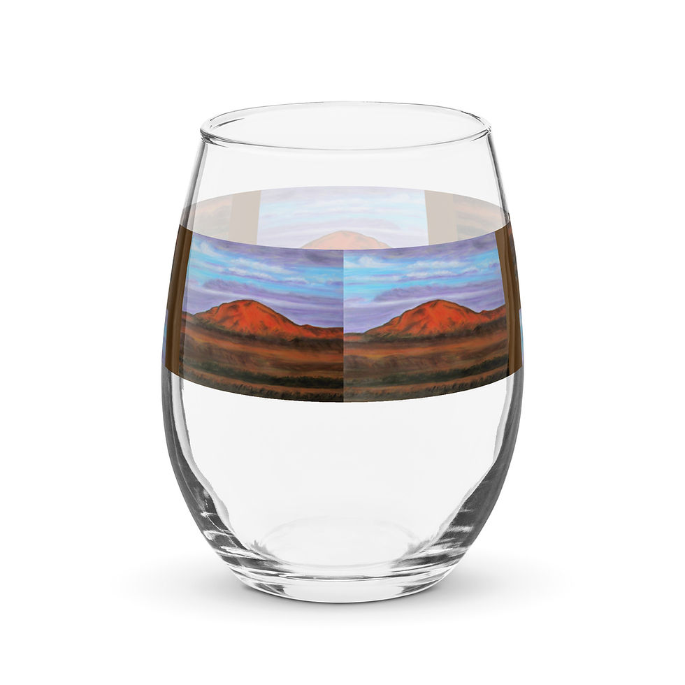 Thumbnail: Sheep Mountain Sublime Stemless wine glass