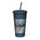 Miniatura: Sheep Mountain Retreat 1 Insulated tumbler with a straw