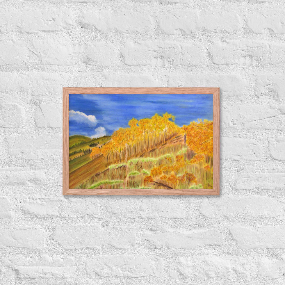 Thumbnail: Silence Is Golden Framed poster