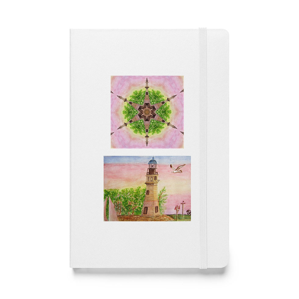Thumbnail: Ethereal Splendor Hardcover bound notebook