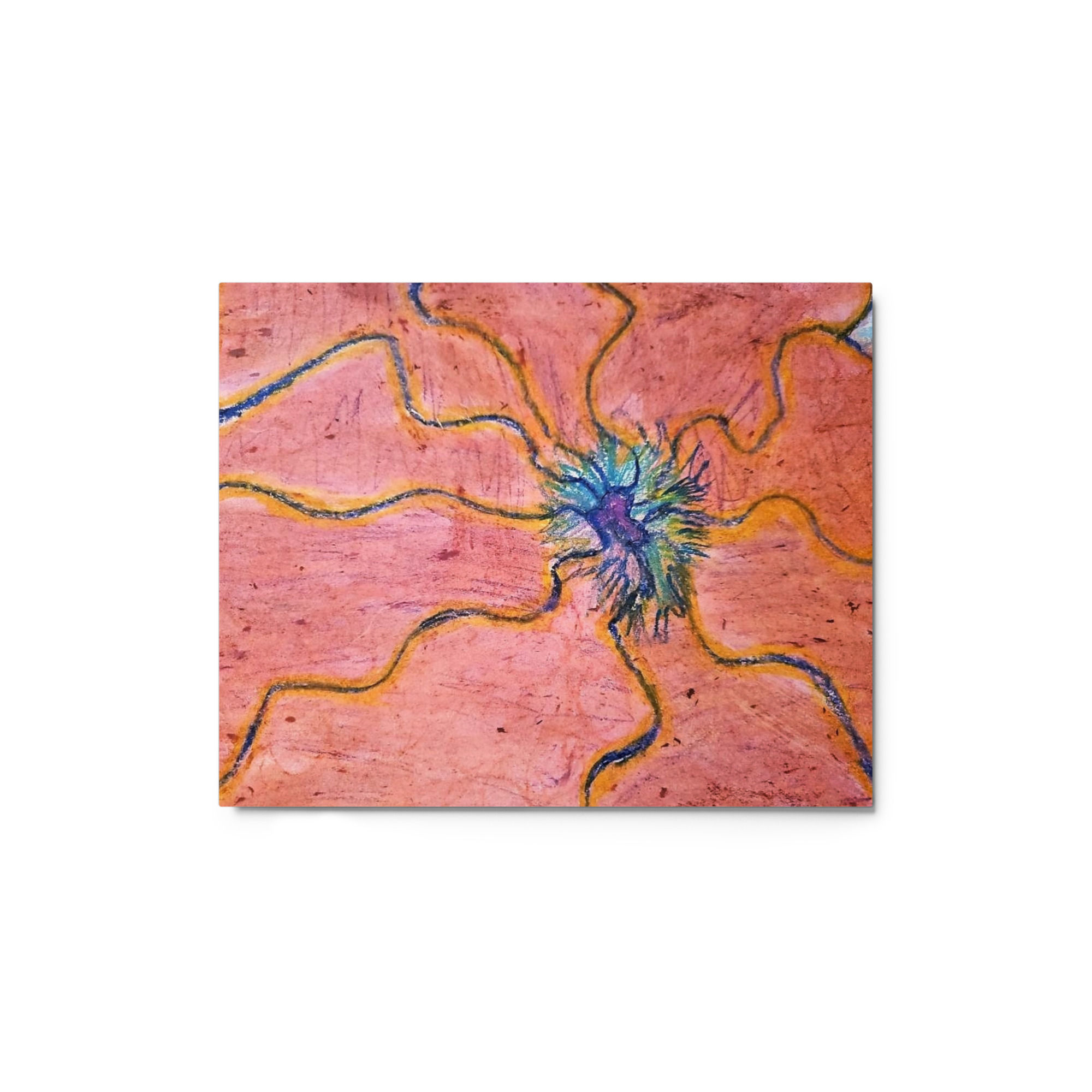 Flower Power Metal prints