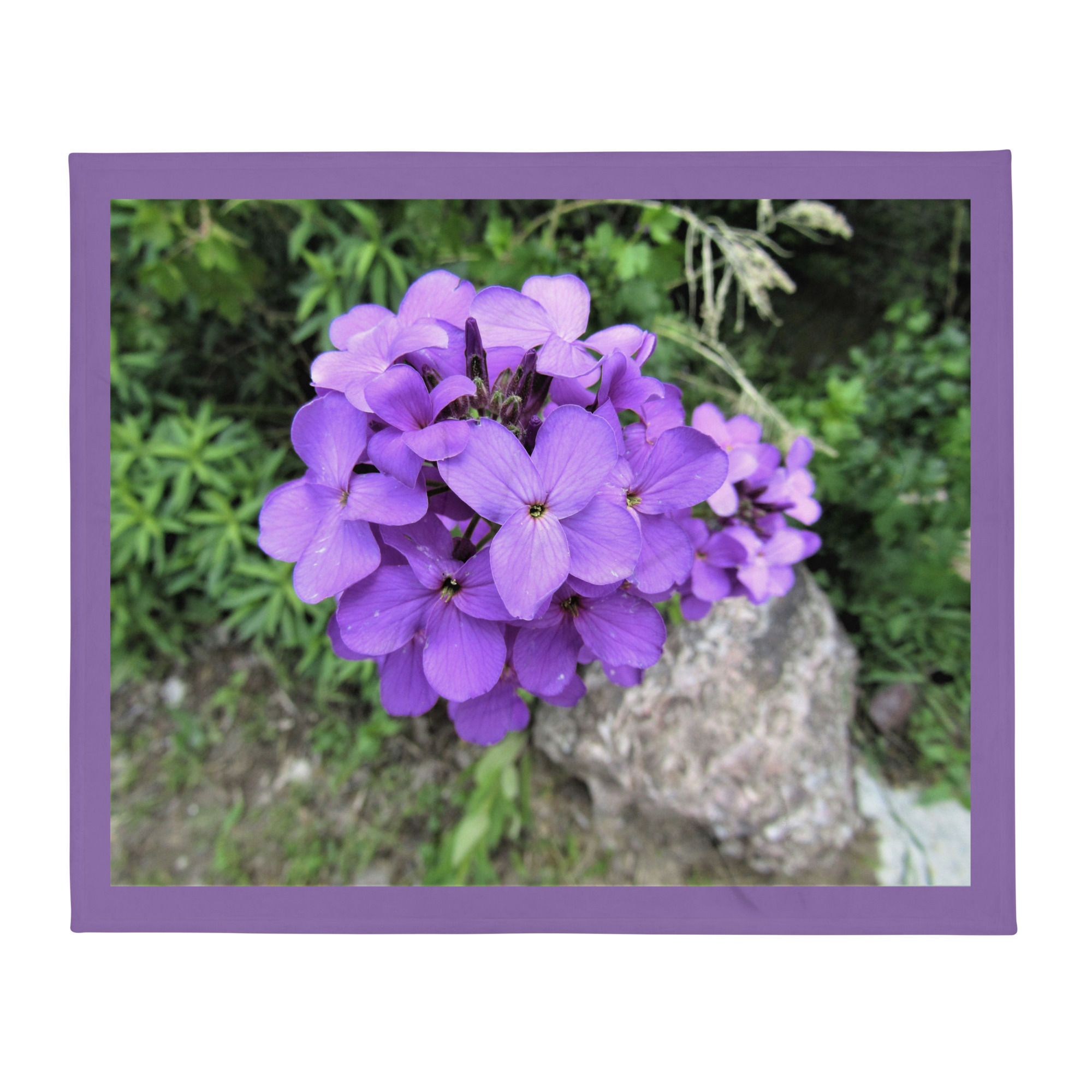 Wonderful Wildflowers 1 Throw Blanket