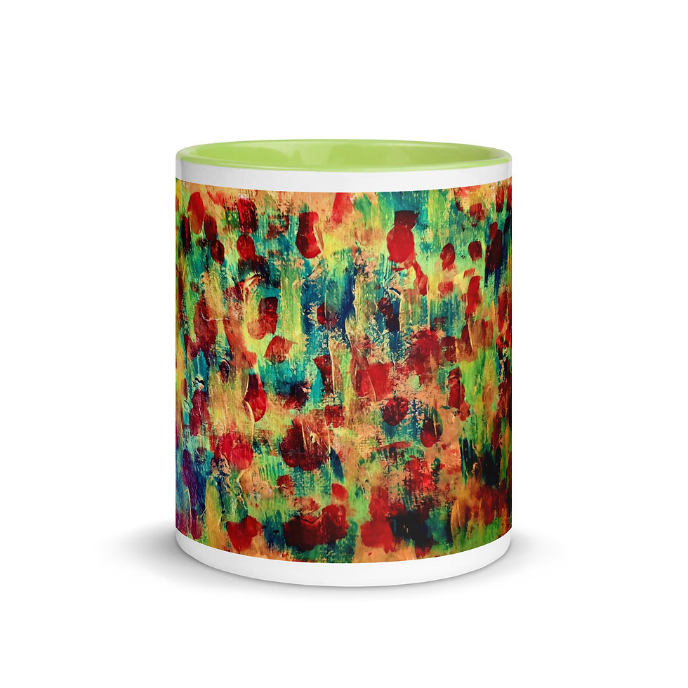 Thumbnail: Visions of Summer Mug with Color Inside