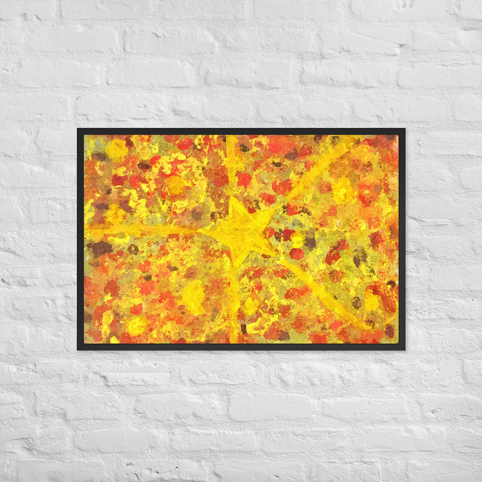 Thumbnail: Stardust Framed poster