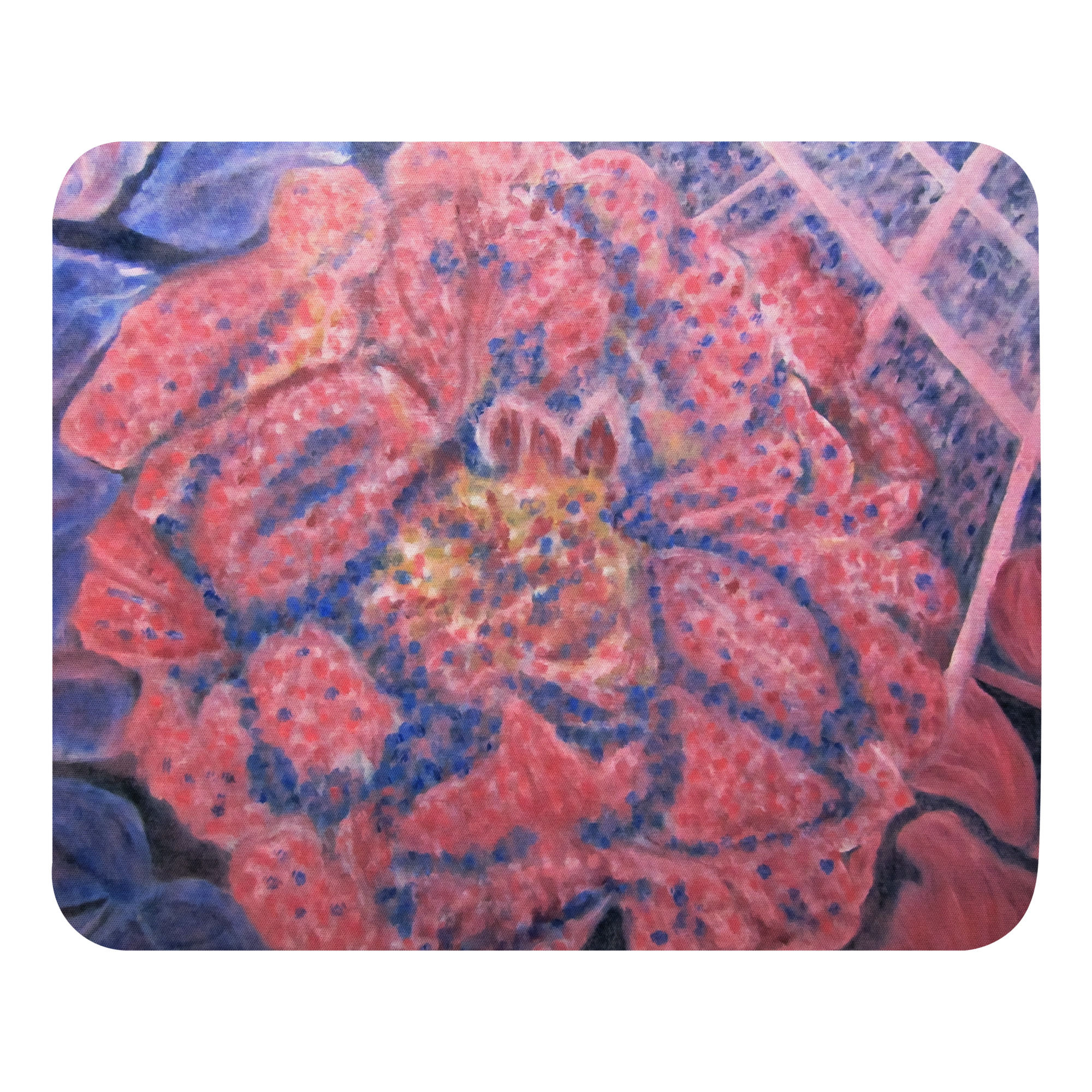 Abstract Rose Patterns Mouse pad
