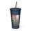 Thumbnail: Brilliant Reflections Insulated tumbler with a straw