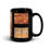 Thumbnail: Autumn Mosaic Black Glossy Mug
