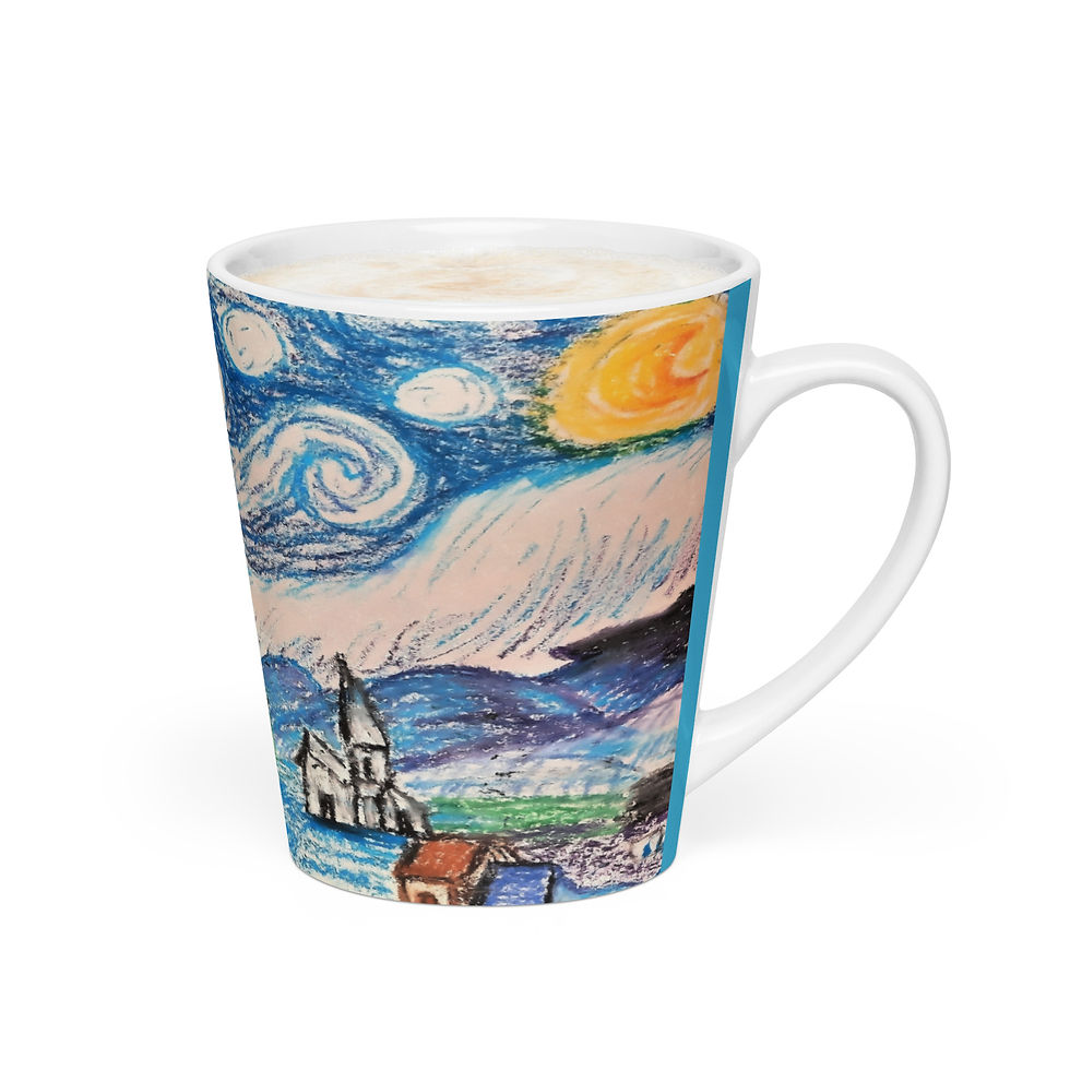 Thumbnail: Anna's Starry Night Latte mug