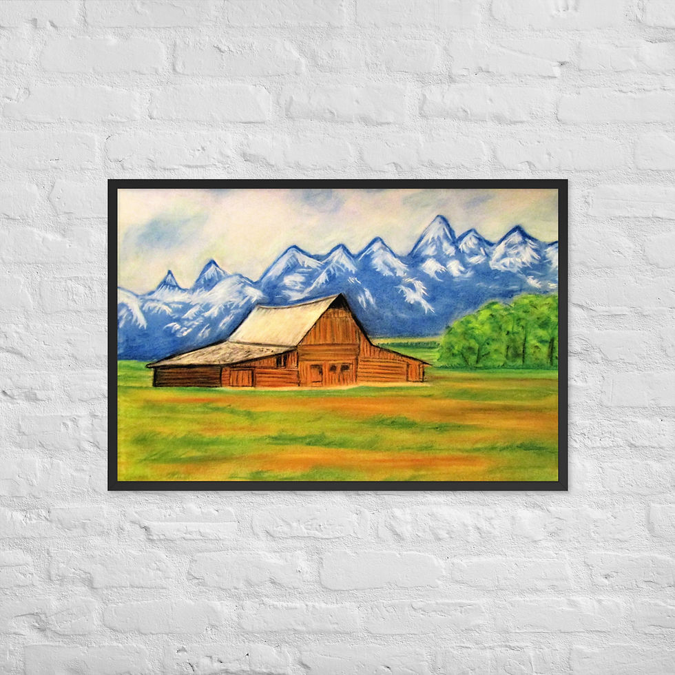 Thumbnail: A Simpler Way of Life Framed poster