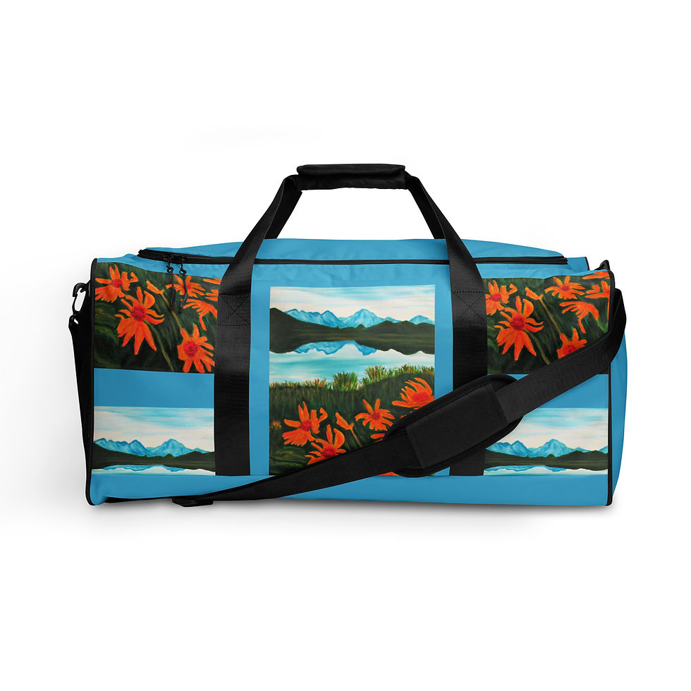 Thumbnail: Sunflower Serenity Duffle bag