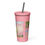 Thumbnail: Ethereal Splendor Insulated tumbler with a straw