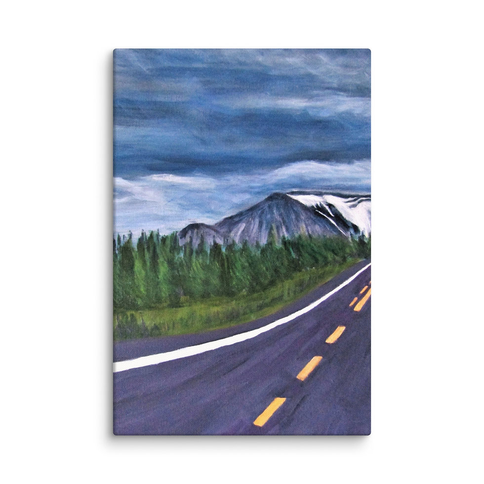 Thumbnail: The Road Taken Canvas
