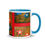 Miniatura: Forget Me Not Stars 2 Mug with Color Inside