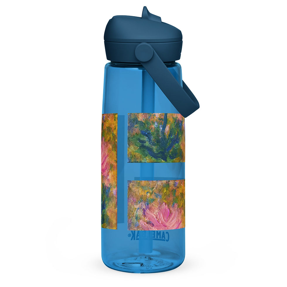 Miniatura: Transient Beauty Flip straw water bottle