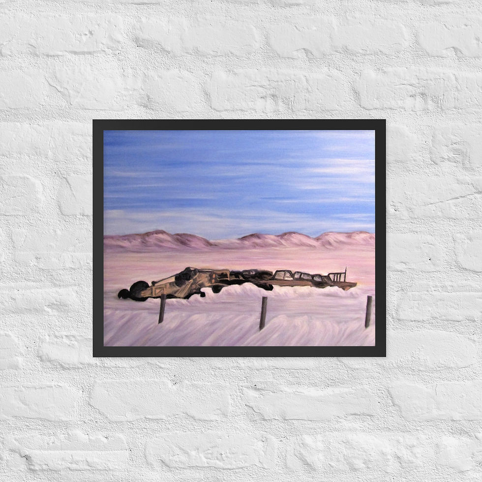 Miniatura: Wyoming Artifacts 2 Framed poster