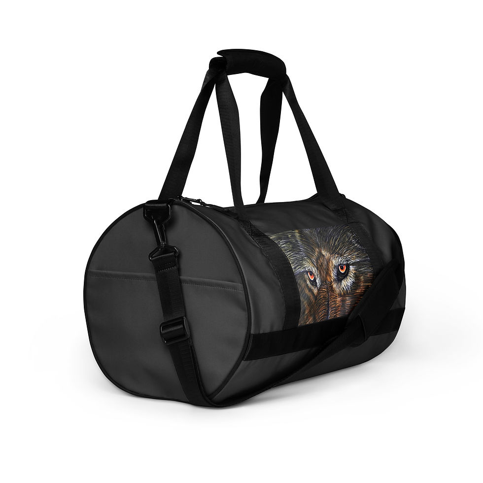 Miniatura: Watchful Eyes All-over print gym bag