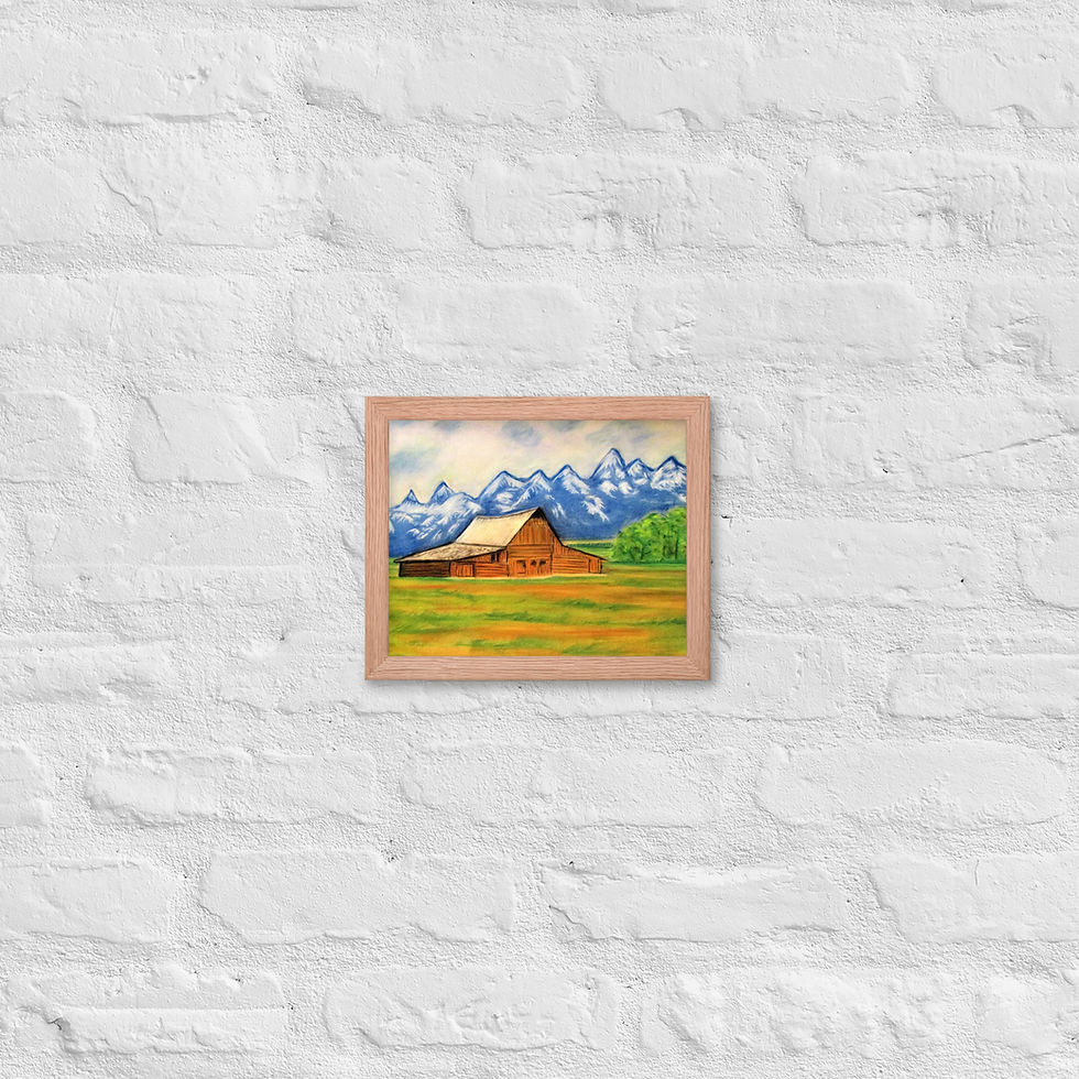 Thumbnail: A Simpler Way of Life Framed poster