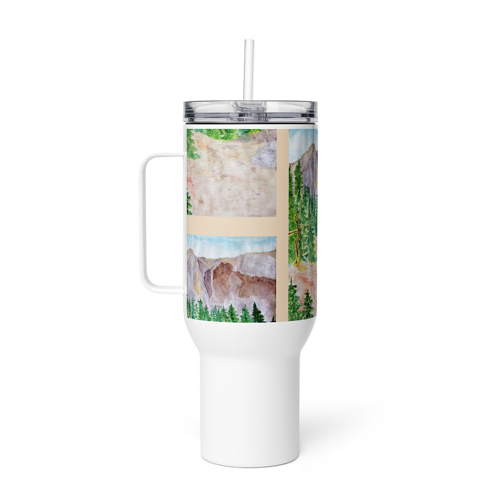 Thumbnail: High Country Travel mug with a handle